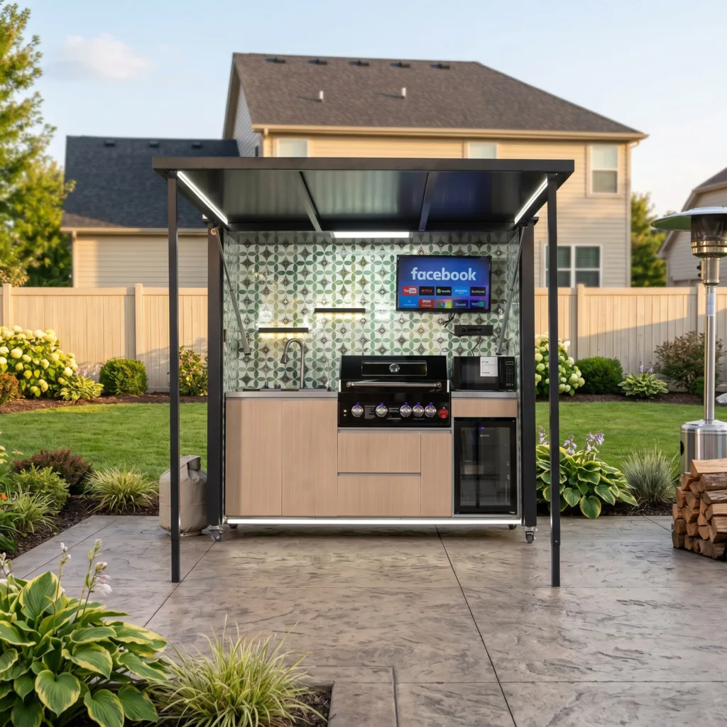black-outdoor-kitchen-with-roof-grill-deluxe-model-4 (3)